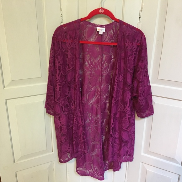 lularoe lace cardigan